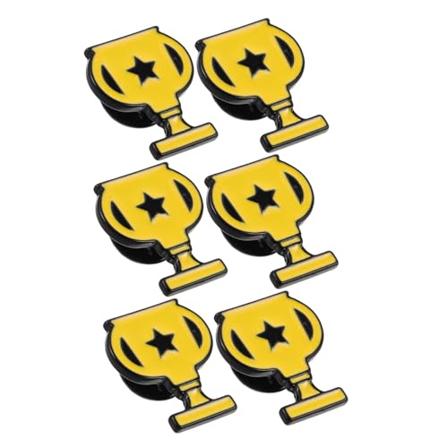 OATIPHO 6 Stück Herren Schild Brosche Sport Anstecknadel Medaillen Lanyards Team Pins Anstecknadeln Hemdärmelhalter Schal Clip Kleiderabzeichen Spiel Soldat Brosche Trophäen OATIPHO 6 Stück Herren Schild Brosche Sport Anstecknadel Medaillen Lanyards Team Pins Anstecknadeln Hemdärmelhalter Schal Clip Kleiderabzeichen Spiel Soldat Brosche Trophäen von OATIPHO