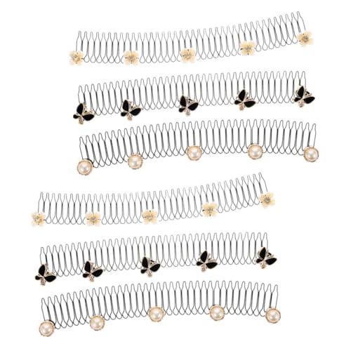 OATIPHO 6stücke Haarkämme Für Damen Zubehör Haarspange Haarkamm Haarnadel Haarspangenkamm Haaraccessoires Für Damen Haaraccessoires Für Teenager-mädchen von OATIPHO