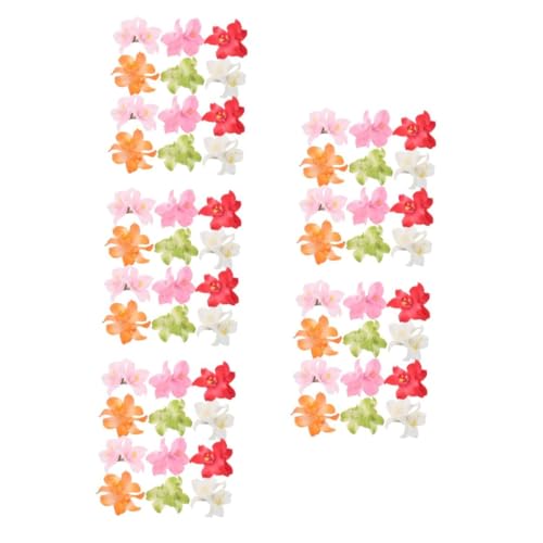OATIPHO 60 Stck. Teiliges Boho Haarblumen Haarklammern mit Künstlichen Blumen Leicht und Bequem Farbenfrohe Haarspangen für Damen und Mädchen für Sommerurlaub Strand und Freizeit von OATIPHO