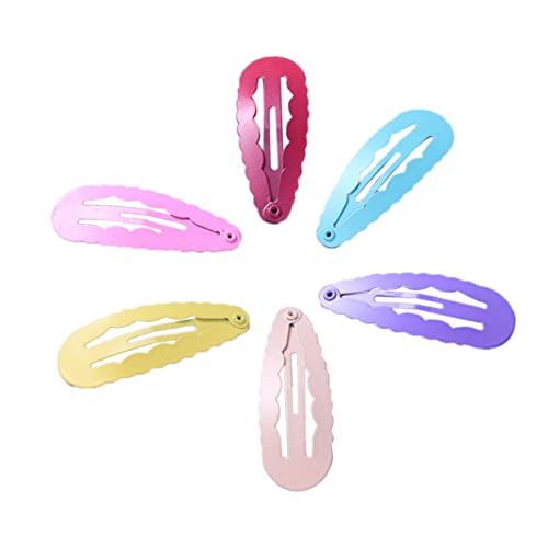 OATIPHO 60 Stück Haarspangen Candy Farben Ellipsen Muster Langlebige Clips für Mädchen Junge Mädchen und Kleinkinder Perfekter Haarschmuck für von OATIPHO