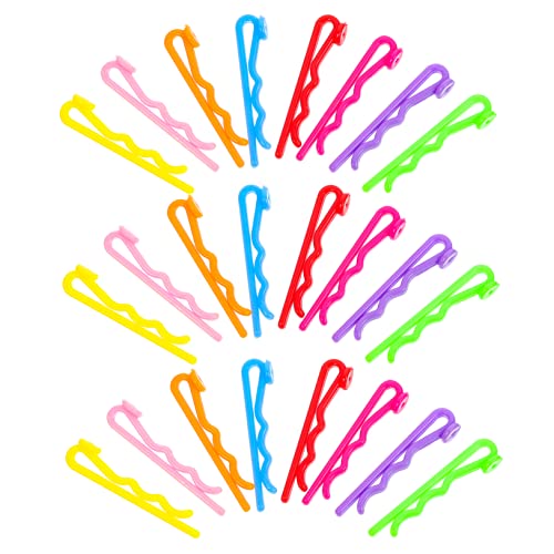 OATIPHO 60stücke Diy Haarnadel Zubehör Für Junge Mädchen Aus Kunststoff Halter Zum Selbermachen Bastelbedarf Kindergeschenke Mädchen von OATIPHO