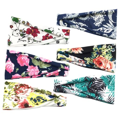 OATIPHO 6stücke Sport Stirnbänder Für Damen Elastische Weiche Headbands Für Yoga Laufen Und Fitness Schweißabsorbierend Komfortabel Und Rutschfest Für Verschiedene Aktivitäten OATIPHO 6stücke Sport Stirnbänder Für Damen Elastische Weiche Headbands Für Yoga Laufen Und Fitness Schweißabsorbierend Komfortabel Und Rutschfest Für Verschiedene Aktivitäten von OATIPHO