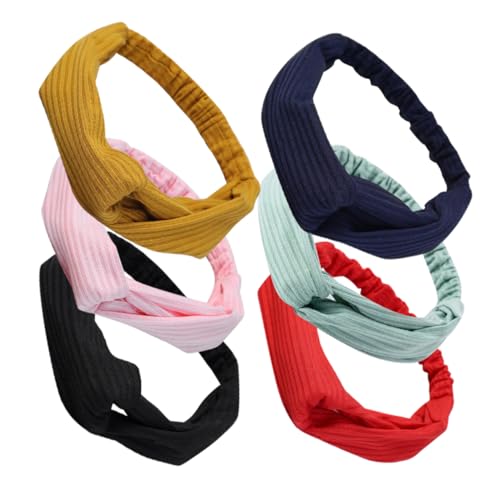 OATIPHO 6stücke Sport Stirnband Atmungsaktiv Laufen Outdoor Stirnband Damen Für Frauen von OATIPHO