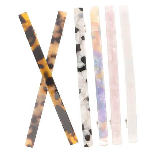 OATIPHO 6stücke Marble Hair Clip Für Frauen Haarspangen Rosa Blau Weiß Grün Rutschfeste Haarklammern Für Dickes Haar Für Reisen Und Alltäglichen Gebrauch von OATIPHO