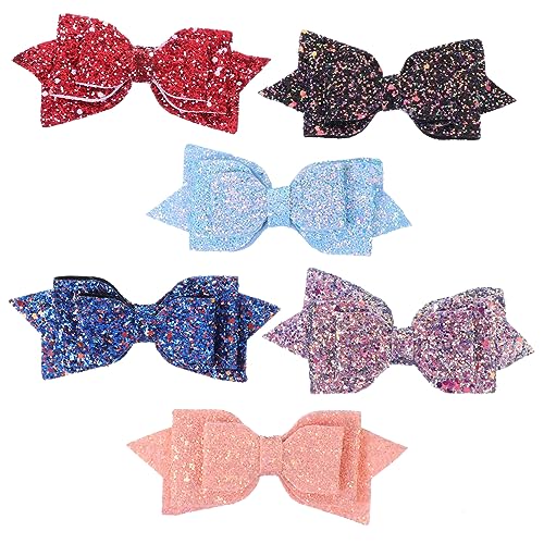 OATIPHO Elegantes Haarnadel-set Für Mädchen 6-teilig Cartoon-design Haarspangen Schwalbenschwanz-haar-accessoire Für Babyparty Geburtstag von OATIPHO