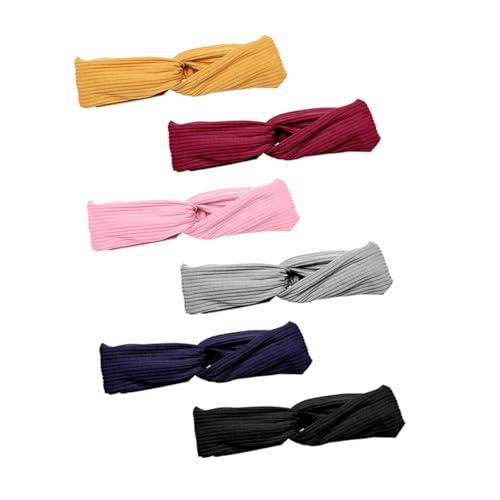 OATIPHO 6stücke Elastisches Stirnband Für Sport Haarband Mit Kreuzknoten Kopftuch Aus Hochwertigem Atmungsaktiv Schweißabsorbierend Für Yoga Fitness Und Täglichen Gebrauch OATIPHO 6stücke Elastisches Stirnband Für Sport Haarband Mit Kreuzknoten Kopftuch Aus Hochwertigem Atmungsaktiv Schweißabsorbierend Für Yoga Fitness Und Täglichen Gebrauch von OATIPHO