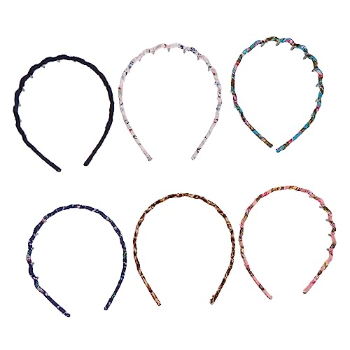 OATIPHO 6stücke Wellenförmige Haarreifen Für Mädchen Modisches Haarschmuck Einzigartigem Design Elastische Kopfband-accessoires in Verschiedenen Farben Für Feste Und Alltag OATIPHO 6stücke Wellenförmige Haarreifen Für Mädchen Modisches Haarschmuck Einzigartigem Design Elastische Kopfband-accessoires in Verschiedenen Farben Für Feste Und Alltag von OATIPHO
