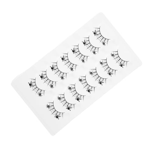 OATIPHO 7 Paare Halloween Schminkwimpern mit Filigranen Cutout-designs Wiederverwendbare Künstliche Party-wimpern für Frauen Einfache Anwendung für Festivals und Karneval von OATIPHO