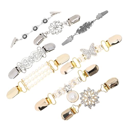OATIPHO 8stücke Teiliges Retro Shawl Clips Praktische Clips Für Und Strickjacken Hochwertigem Legierungsmaterial Accessoire Für Damenbekleidung Und Schals von OATIPHO