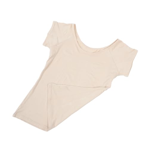 OATIPHO Achselpads für Damen Langärmlige Atmungsaktive Schweiß Absorbierende Weste gegen Starkes Schwitzen Beim Joggen und Sport Hautfreundliches Material Hautfarbe von OATIPHO