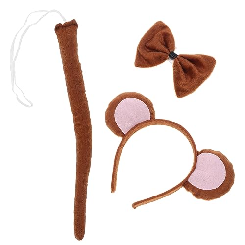 OATIPHO Tierohren-stirnband Mit Affenohren- Cosplay Tier-stirnbänder Und Festival Geeignet Für Halloween-partys Und Maskenbälle von OATIPHO