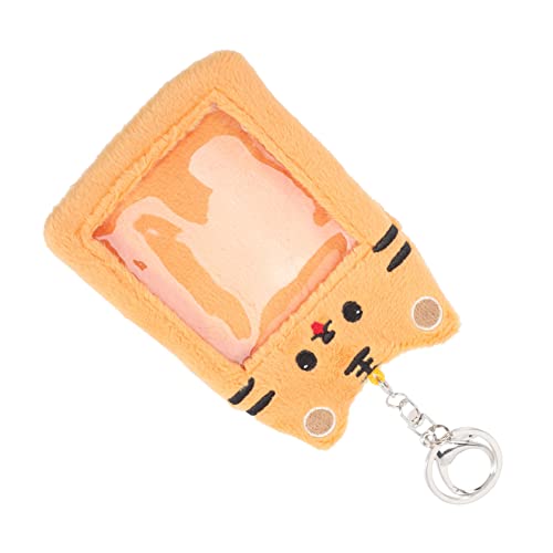 OATIPHO Modischer Plüsch-fotokartenhalter Schlüsselanhänger Zubehör Für Ausweis Kreditkarte Damen-geldbörse von OATIPHO