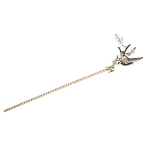 OATIPHO Antike Haarnadel Haarstäbchen Stäbchen Mädchen Haarzubehör Antiquität Geformt Lang Haarnadel Eleganter Haarstab Haarschmuck Für Frauen Haarstäbe Für Frauen Zinklegierung Golden von OATIPHO