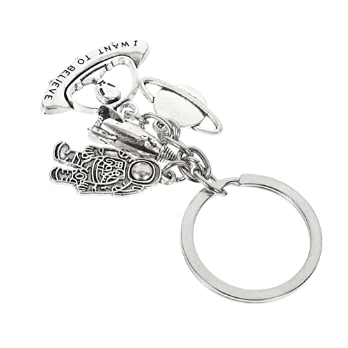 OATIPHO Astronauten Schlüsselanhänger Aus Hochwertigem Material Dekorativer Schlüsselanhänger Für DIY Bastelarbeiten Für Weltraum-mottopartys von OATIPHO