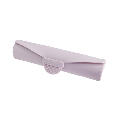 OATIPHO Aufbewahrungstasche für Make-up-Pinsel Make -up -Reisetasche Make-up-Organizer-Halter Reise -Make -up -Tasche LED Reisetasche aus Silikon Reisebürstenhalter Kieselgel Lavendel von OATIPHO