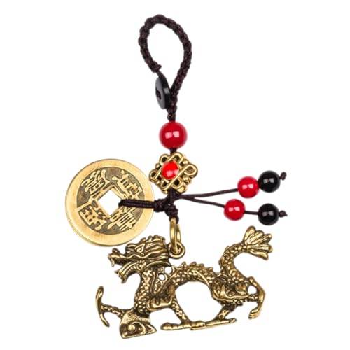 OATIPHO Vintage Dragon Keychain Aus Schlüsselanhänger Mit Feng Shui Für Auto Und Tasche Für Festivals Und Besondere Anlässe von OATIPHO