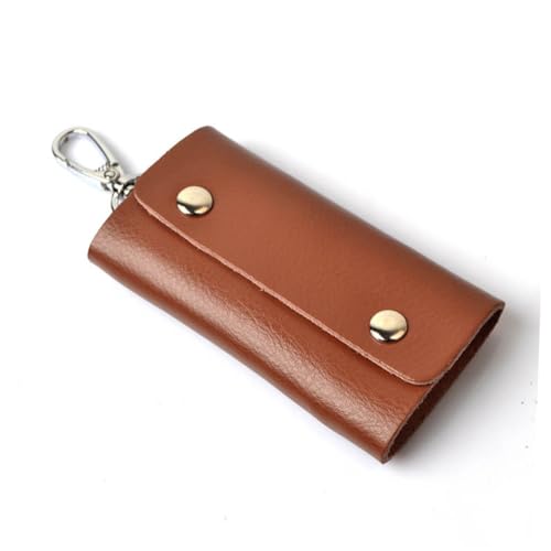 OATIPHO Leder-schlüsselhalter Leder-schlüsseletui Autoschlüssel-geldbörse Leder-schlüssel-Organizer Schlüsselbehälter Mit Ringhaken Leicht Und Tragbar Für Männer Und Frauen von OATIPHO