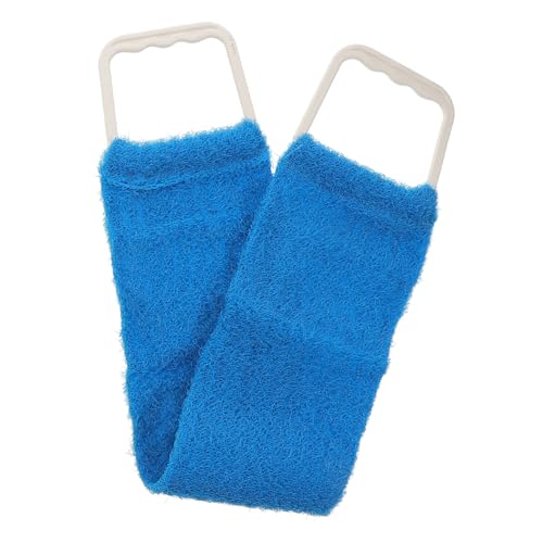 OATIPHO Badetuch Badeschrubber Peeling Gesichtsschrubber Körperpeeling Schrubberschwämme Bad Peeling Schrubbtücher Peeling Duschnetz Körperbürste Duschtuch Tücher Rückenschrubber Blau von OATIPHO