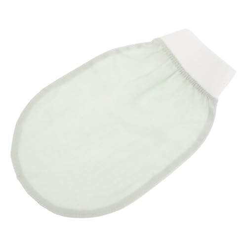 OATIPHO Badewäscher für den Körper erste Peeling-Handschuh Fausthandschuh Pads Peeling-Badehandschuhe Entfernung Badetücher reiben Duschhandschuhe reiben handschuhe Rayon Hellgrün von OATIPHO