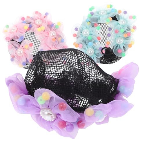 OATIPHO Ballett Haarnetz Dutt-netz Für Mädchen Elastisches Haarknoten-bezug Ballett-haarschmuck Für Tanz von OATIPHO