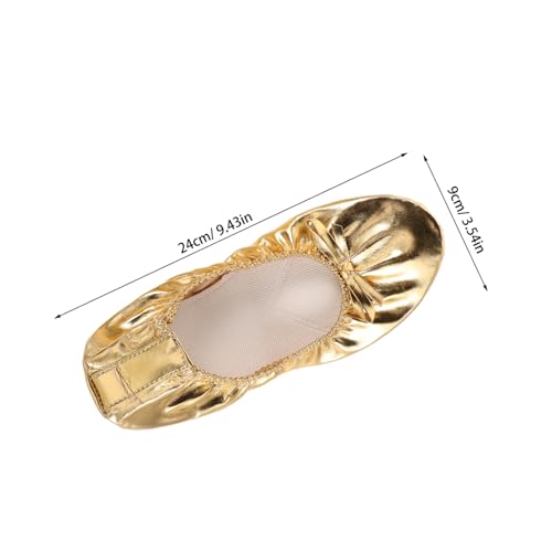 OATIPHO Ballettschuhe für Damen Weiche Geteilte Sohle Hohe Elastizität und Stoßdämpfung Leichte Tanzschläppchen für Bauchtanz Ballettpraxis und Yoga Bequeme und Tragbare Tanzflats von OATIPHO