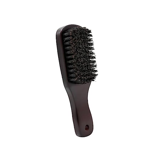 OATIPHO Bartkamm Mit Schnurrbartbürste Aus Natürlichen Borsten Bartkamm Für Männer Holzgriff Bartpinsel Tragbar Für Bart Und Schnurrbart von OATIPHO