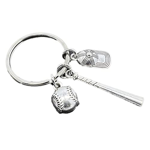 OATIPHO Einzigartiger Baseball-Cap-schlüsselanhänger Aus Metall Baseball-schlüsselring Modischer Taschenanhänger für von OATIPHO