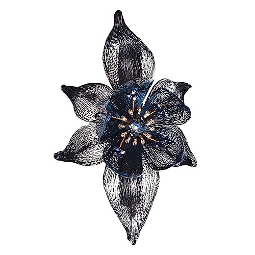 OATIPHO Blumenausstechform Haarspange Handgefertigte Haarschmuck Accessoire für Damen für Hochzeiten Partys und Alltag Stilvolles und Sicheres Design für Jede Frisur von OATIPHO