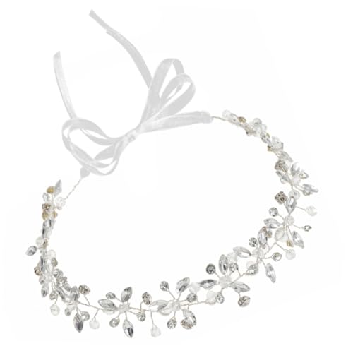 OATIPHO Braut Hochzeit Kopfbedeckung Braut Haarnadel Tiara Vintage Edelsteine - Styling Junggesellin haarschmuck kopfschmuck Haarranken für Bräute haarranken Kristall von OATIPHO