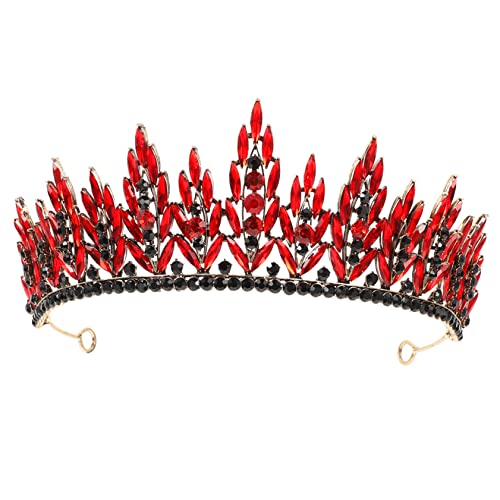 OATIPHO Braut Tiara Krone mit Haarschmuck für Hochzeiten Partys und Abschlussbälle Damen Diadem aus Einzigartiges Design Glänzend und Attraktiv von OATIPHO