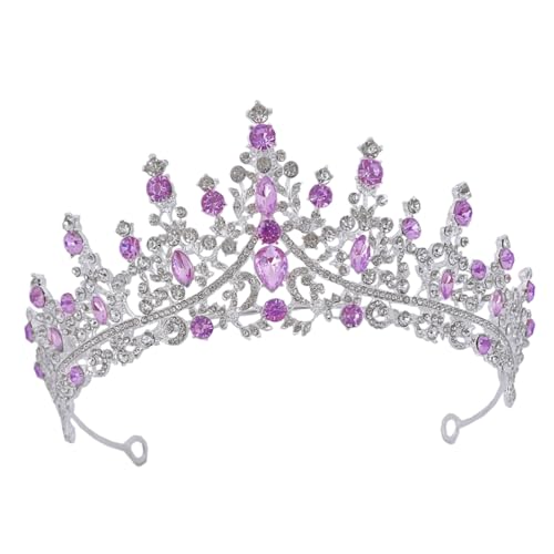 OATIPHO Braut Tiara Kristallkrone Für Damen Stilvolles Haarschmuck Für Hochzeit Party Und Besondere Anlässe Mit Feinem Design Und Strahlendem Glanz von OATIPHO