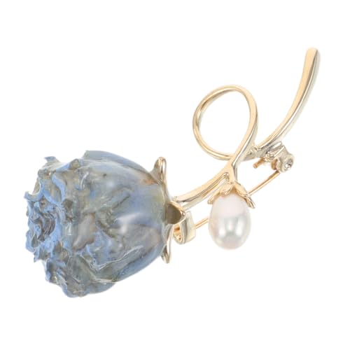 OATIPHO Brosche Damenblume Anstecknadel Klassisch Retro Design Hautfreundlich Robuste Verarbeitung Vielseitiger Schmuck für Mäntel Pullover Kleider Alltag und Festlichkeiten von OATIPHO
