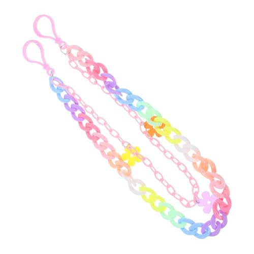 OATIPHO Regenbogen Hosenkette Aus Harz Mit Abnehmbarer Punk-kette Für Hip-hop-partys Unisex-jeans-zubehör Für Männer Und Frauen von OATIPHO