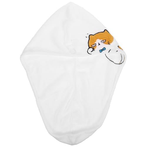 OATIPHO Duschhaube Für Damen Aus Polyester-fleece Wiederverwendbar Mit Cartoon-muster Zum Schutz Der Haare Beim Duschen Schnell Wasseraufnehmend Und Trocknend von OATIPHO