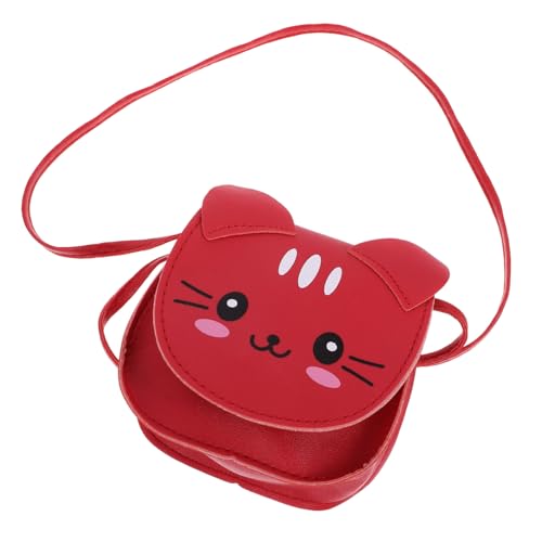 OATIPHO Cartoon-Kätzchen-Umhängetasche Katzen-Geldbörse für Teenager-Mädchen Katzen-Geldbörsen für Damen Crossbody Bags crossbodytaschen Umhängetasche für Damen Geschenk süßes Katzenzeug von OATIPHO