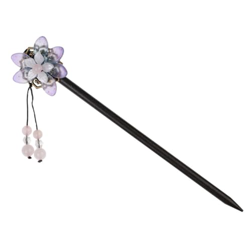 OATIPHO Chinesische Haarstäbchen Aus Holz Baumelnder Haarstab Vintage-blumen-haarstäbchen Für Frauen Haaraccessoires Für Langes Haar Und Haarknoten von OATIPHO