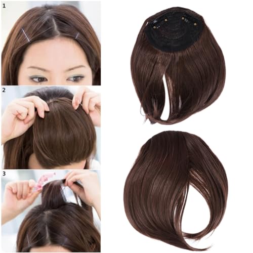 OATIPHO Clip In Fransen Synthetische Haarverlängerung für Damen Vielseitig Einsetzbar für Alltag Partys und Cosplay von OATIPHO