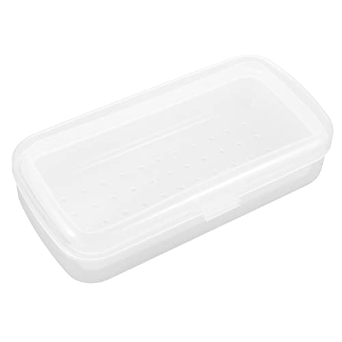 OATIPHO Desinfektionsbox muss Nagel dissinfizieren Maniküre -Werkzeug -Sterilisator -Tablett Pinzettenablage Maniküre-Werkzeugablage Organizer für Pinzetten pp Transparent von OATIPHO