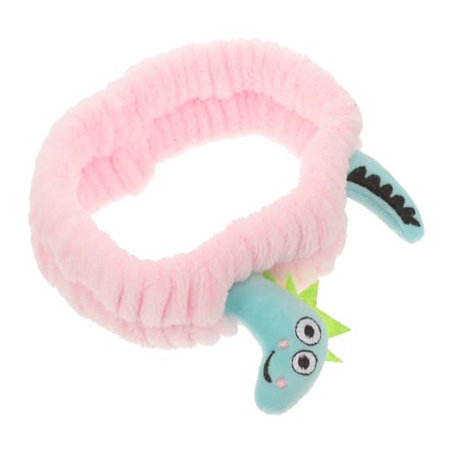 OATIPHO Stirnband Für Damen Cartoon-haarband Mit Dinosaurier-motiv Make-up-stirnband Für Gesichtswaschen Spa-stirnband Aus Geschmeidigem Material Für Geburtstage Und Maskenbälle von OATIPHO