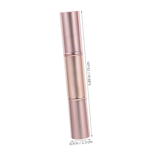 OATIPHO Doppelseitiger Make up Pinsel Mit Einziehbarem Concealer Pinsel Puderapplikator Roségold Für Puder Und Foundation Für Damen von OATIPHO