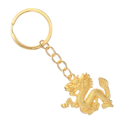 OATIPHO Schlüsselanhänger Drache Metall Tierkreiszeichen Schlüsselring Souvenir Gepäckanhänger Drachenförmig Hängedekor Schlüsselanhänger Dekoration von OATIPHO