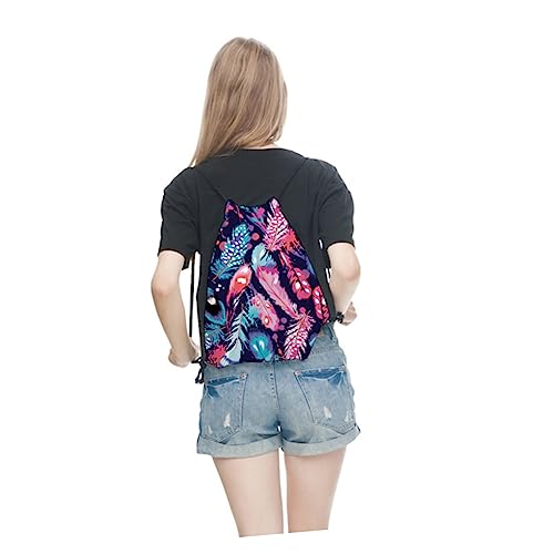 OATIPHO Drawstring Bag Multifunktionale Aufbewahrungstasche Faltbare Rucksack Für Damen Und Für Schule Und von OATIPHO