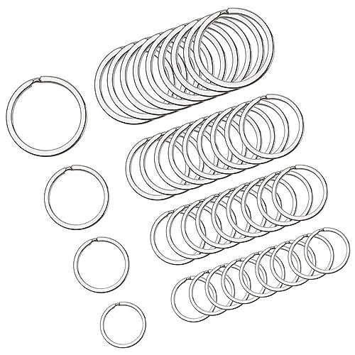 OATIPHO Flache Schlüsselanhänger Groß 40 Stücke Metall Split Schlüsselring Sets Große Schlüssel Auto Schlüsselanhänger Schlüsselring Für OATIPHO Flache Schlüsselanhänger Groß 40 Stücke Metall Split Schlüsselring Sets Große Schlüssel Auto Schlüsselanhänger Schlüsselring Für von OATIPHO