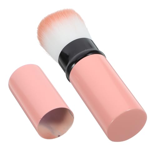 OATIPHO Einziehbarer Weicher Lidschatten und Rougepinsel mit Schützender Kappe Multifunktional für Präzises Make Up für Reisen und Persönlichen Gebrauch Farbvarianten Zufällige Farbe von OATIPHO