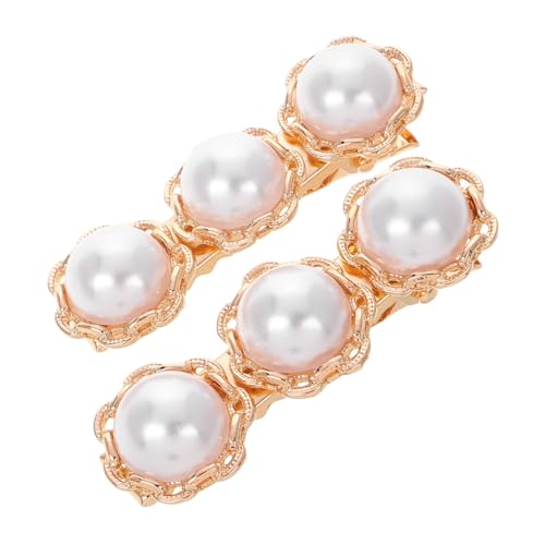 OATIPHO Modeaccessoires Haarspangen Für Damen Perlen Haarspange Haarnadel Für Damen Snap Haarspange Vintage Design von OATIPHO