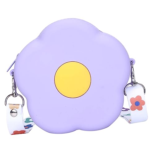 OATIPHO Kleine Umhängetasche Aus Silikon Vielseitiges Portemonnaie Mit Verstellbarem Riemen Für Außenbereich Aufbewahrungstasche Für Münzen Wechselgeld Scheine Und Quittungen von OATIPHO