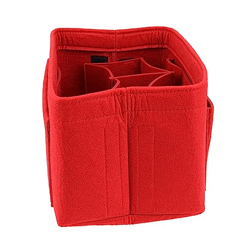 OATIPHO Faltbare Filztasche Mit Mehreren Taschen Als Windel-Organizer Kosmetiktasche Aus Filz Praktischer Aufbewahrungstasche Für Wickelutensilien Und Kosmetika von OATIPHO