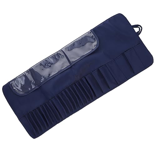 OATIPHO Faltbare Kosmetiktasche für Make Up Pinsel und Tragbar für Reisen Organizer für Bürsten und Kosmetik Tiefblaue Aufbewahrungslösung für Unterwegs OATIPHO Faltbare Kosmetiktasche für Make Up Pinsel und Tragbar für Reisen Organizer für Bürsten und Kosmetik Tiefblaue Aufbewahrungslösung für Unterwegs von OATIPHO