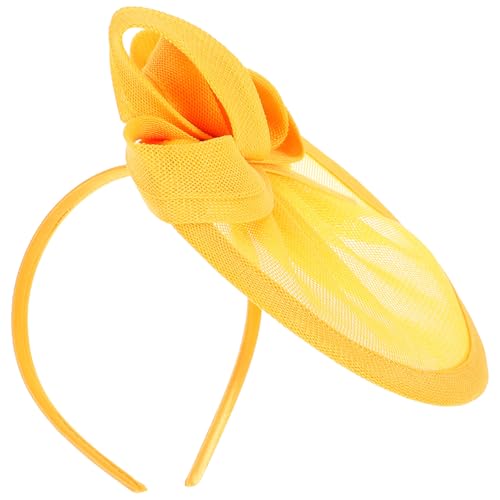OATIPHO Fascinator Aus Netzstoff Elegant Für Damen Teeparty-hut Kopfschmuck Haarschmuck Hutclips Retro-kopfschmuck Haarspange Für Frauen von OATIPHO