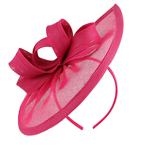 OATIPHO Fascinator Damen Kleiner Hut Aus Mesh Für Brautschmuck Party-haarschmuck Maskenball-accessoires Und Teeparty-kopfschmuck von OATIPHO